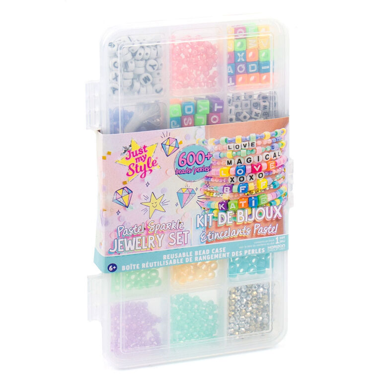 Just My Style - Pastel Sparkle Bead Case