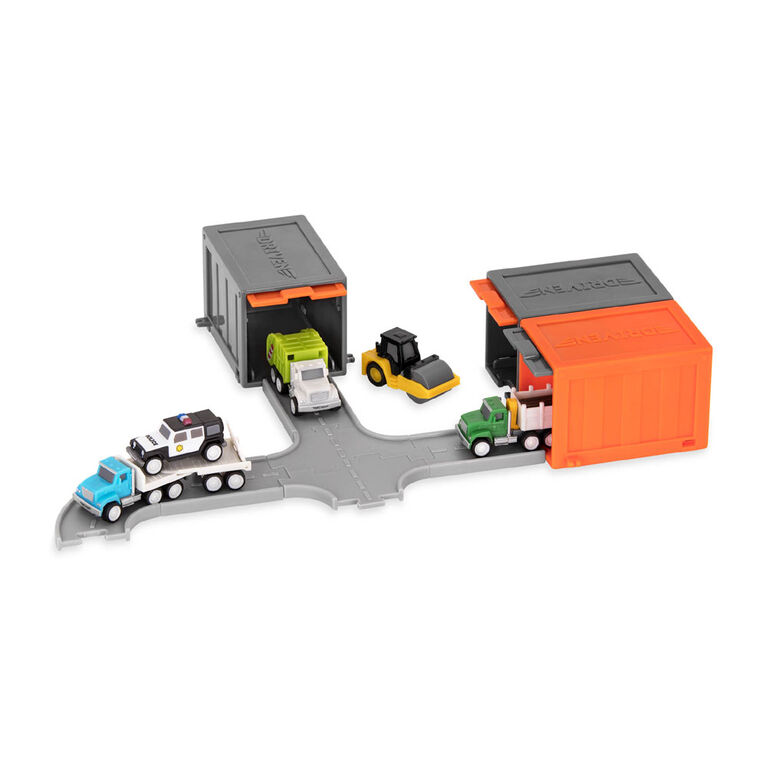 Driven, Pocket Series, Track Playset with Toy Truck
