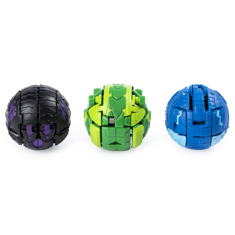 Bakugan Starter Pack 3-Pack, Maxotaur, Collectible Transforming Creatures