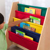 KidKraft Sling Bookshelf- Primary & Natural