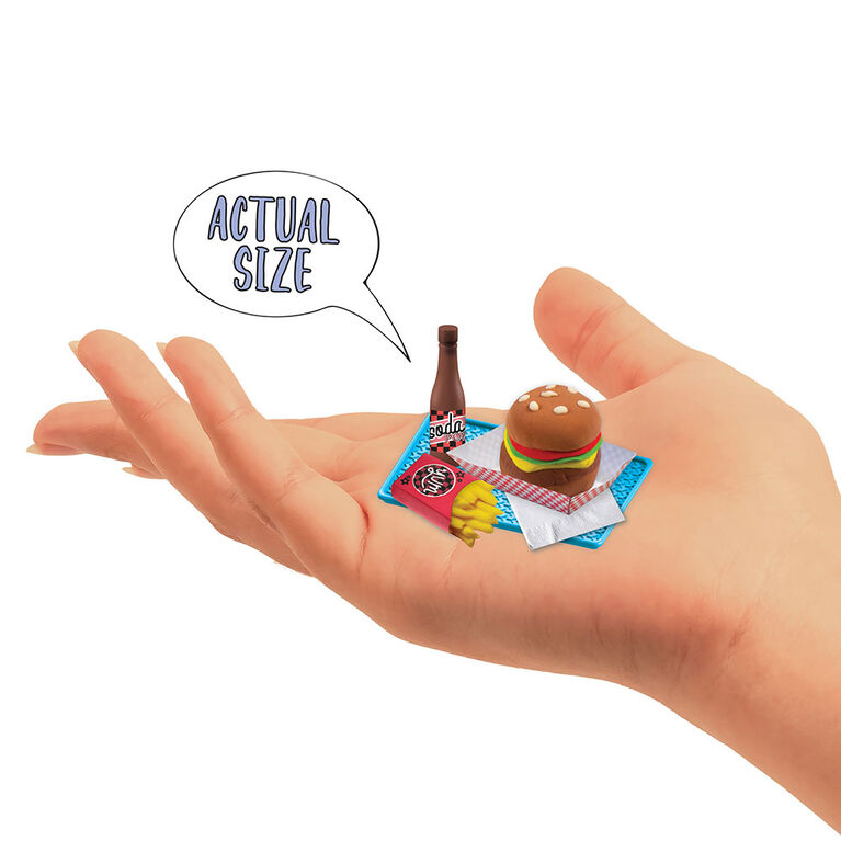 Fashion Angels - 100% Extra Small Burger & Fries Mini Clay Kit - French Edition