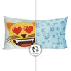 Emoji Plush Body Pillow 18"x36", Cat Mom