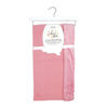 Amour Bébé Couverture en vison tricotée avec pull rose rose