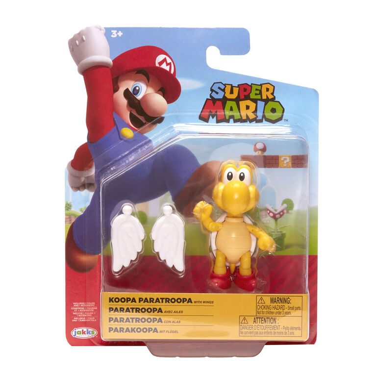 Super Mario 4" Figures Wave 20 - Red Para Koopa Troopa with Wings