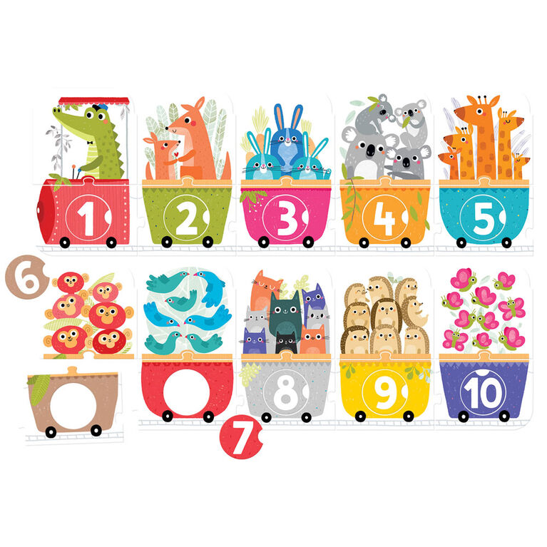 Make A Match Number Train