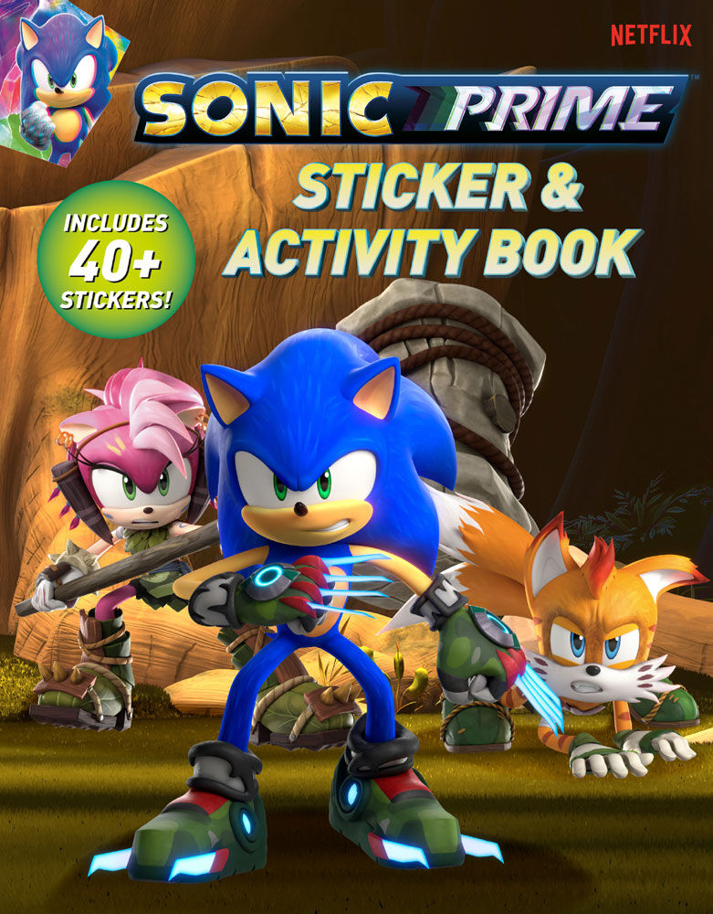 Sonic Prime Sticker & Activity Book - English Edition