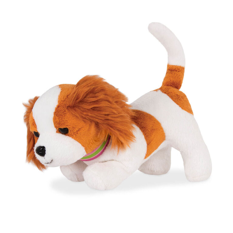 Our Generation, King Charles Spaniel Pup, Pet Dog Plush with Posable Legs