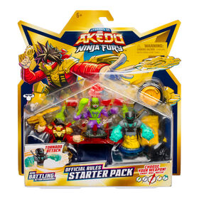 Akedo S7 W1 Starter Pk Three Strikes Chux