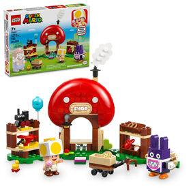 LEGO Super Mario Nabbit at Toad's Shop Expansion Set Build and Display Toy Set 71429