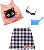 Barbie Hello Kitty Choco Cat Skirt & Top Fashion Pack
