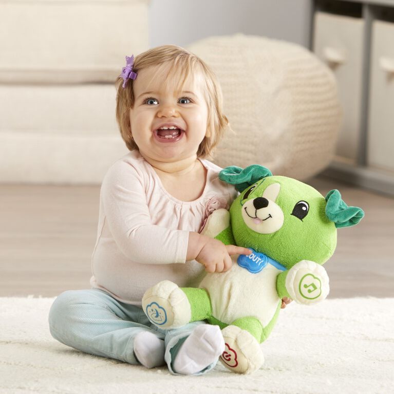LeapFrog My Pal Scout, infant plush toy with personalization, music and