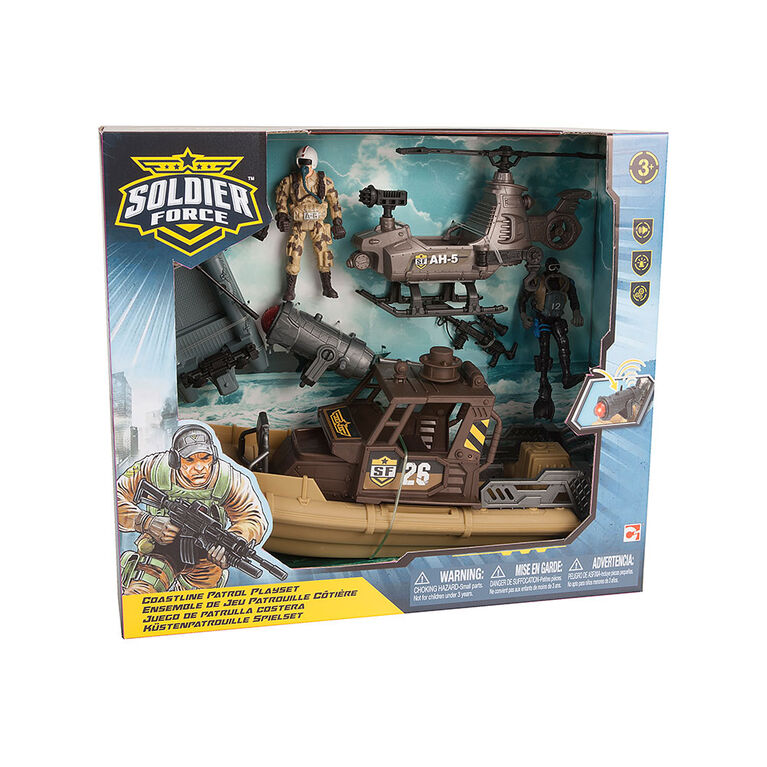 Soldier Force Coastline Patrol Playset - R Exclusive