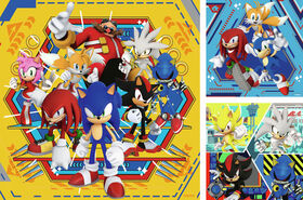 Ravensburger - Sonic Le Hérisson 3x49