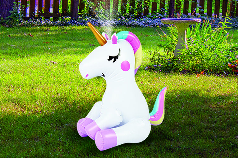 Inflatable Unicorn Sprinkler