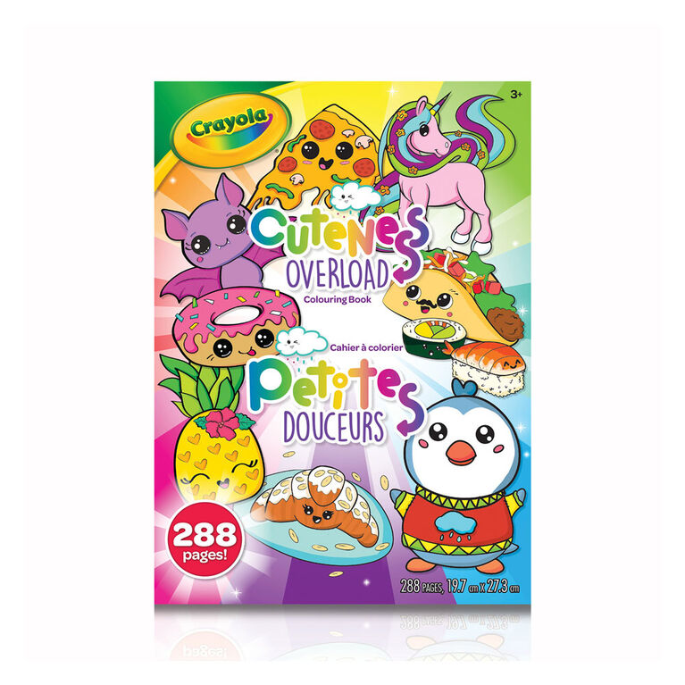 Crayola Colouring Book, 288 Pages - Styles Will Vary