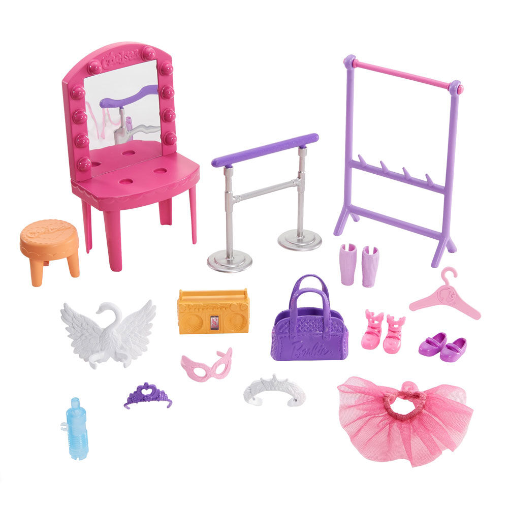 barbie chelsea ballet playset