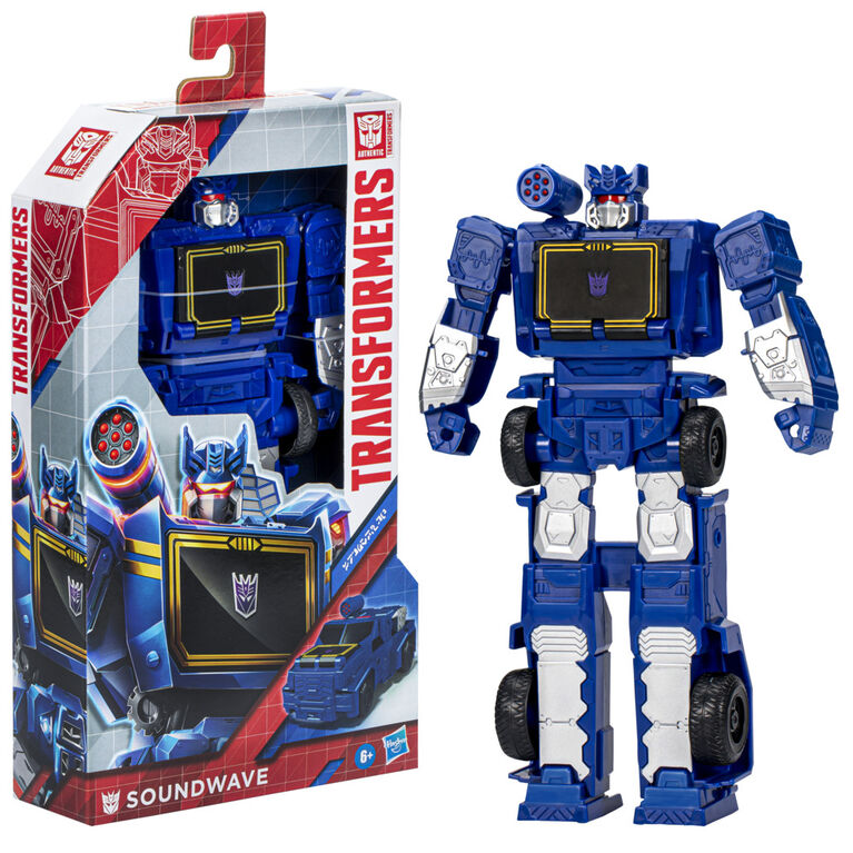 Transformers Toys Authentics Titan Changer Soundwave Action Figure (11 Inch)