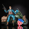 Marvel Legends Series - Captain America à collectionner avec moto, bouclier et casque