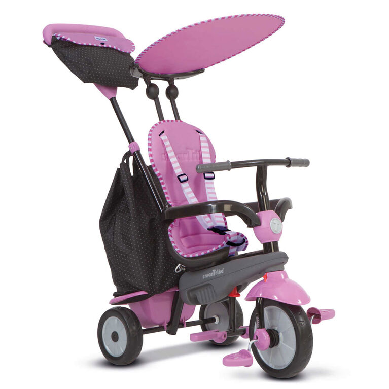 smarTrike: Star - Pink 4 in 1 Trike Aménageable (Trike qui transitions avec les enfants) - Notre exclusivité