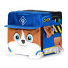 Rubble and Crew Stuffed Animals, Wheeler, 4-Inch Cube-Shaped Plush Toy