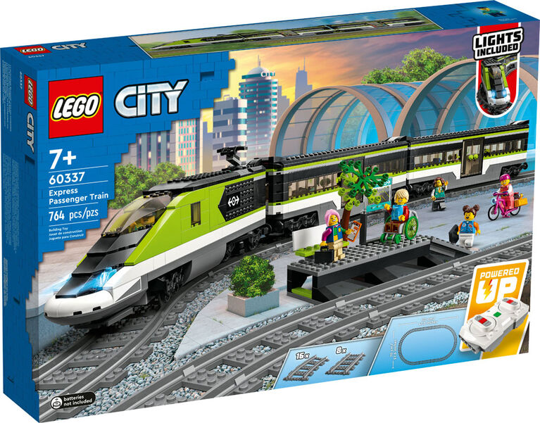 LEGO City Le train de passagers express 60337 Ensemble de construction (764 pièces)