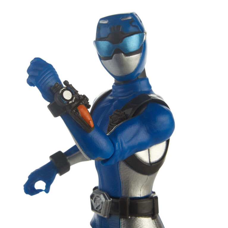 Power Rangers Beast Morphers - Figurine jouet de 15 cm Ranger bleu