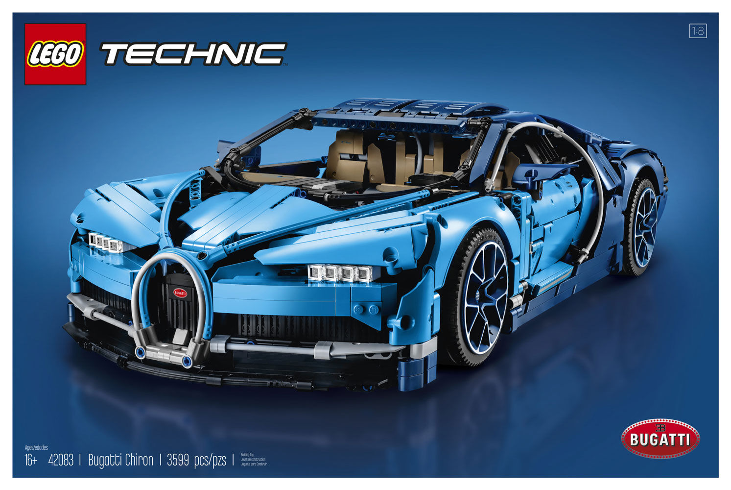 bugatti chiron 42083