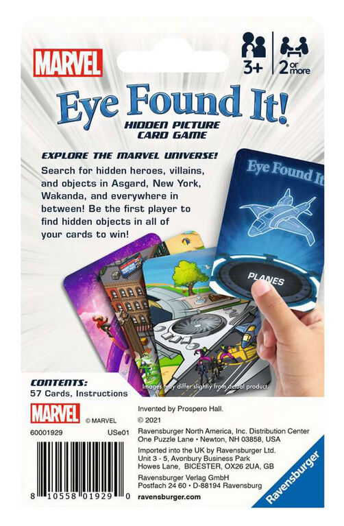 Ravensburger - Marvel Eye Found It! Cards - English version