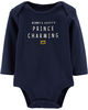 Carter's "Mommy & Daddy's Prince Charming" Collectible Bodysuit - Navy, 12 Months