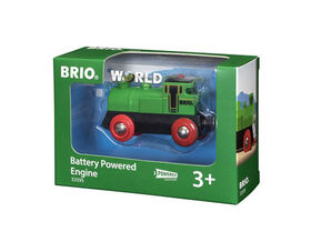 BRIO Locomotive à pile bidirectionnelle verte