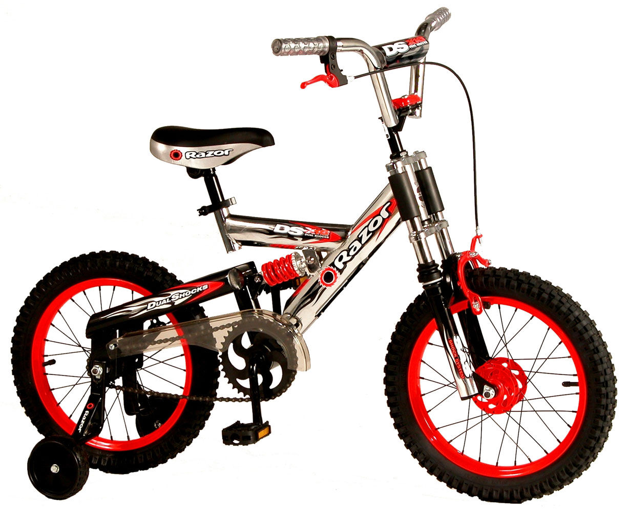 16 inch suspension bike