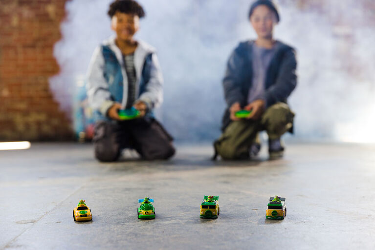 Teenage Mutant Ninja Turtles -  Micro Shell Racers Rc Ast (Classic)