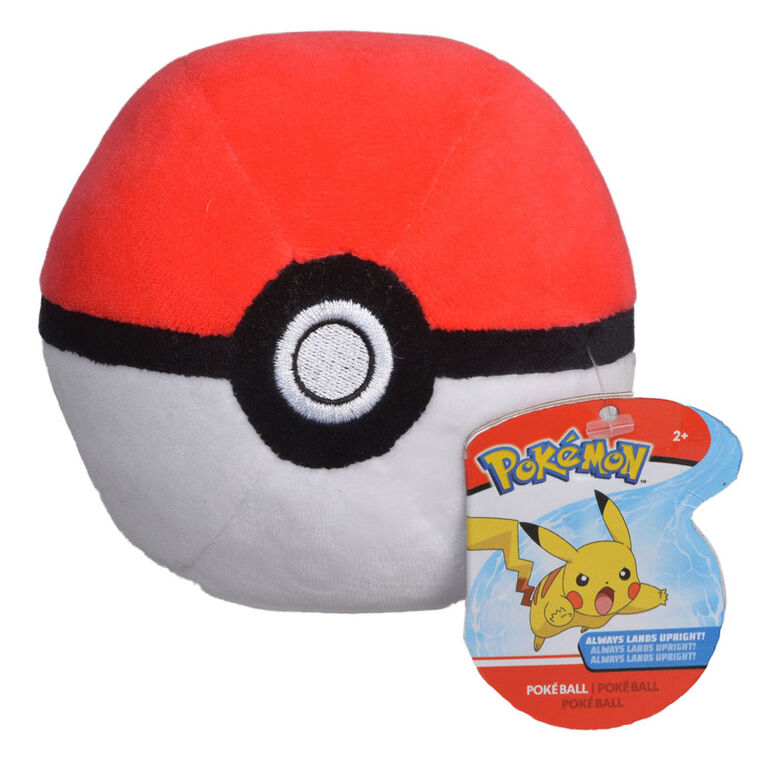 Pokémon 4" Poké Ball Plush - Poke Ball