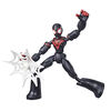 Marvel Spider-Man Bend and Flex Miles Morales Action Figure Toy, 6-Inch Flexible Figure
