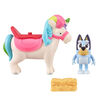 Bluey Ensemble de jeu figurine et véhicule - Uniponie