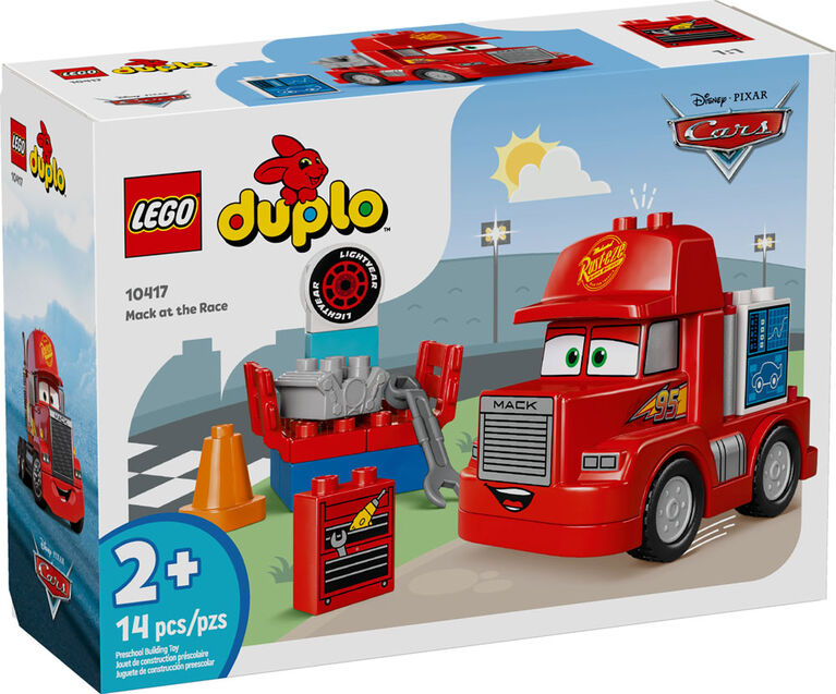 LEGO DUPLO Disney and Pixar's Cars Mack at the Race Toddler Toy 10417