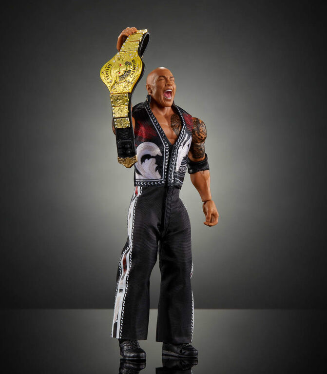 WWE Ultimate Edition The Rock Action Figure