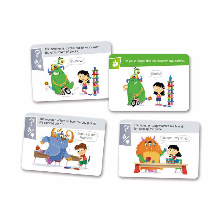 L'École des Monstres - Placote - jeu éducatif - Édition anglaise