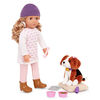 Our Generation - Doll w/Pet Dog, Ember & Elsie