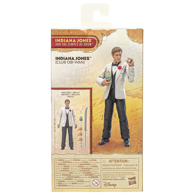 Indiana Jones et le temple maudit, figurine Indiana Jones Adventure Series (Club Obi Wan) de 15 cm