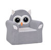 Little Loungers Fauteuil pour enfants en peluche - Hibou