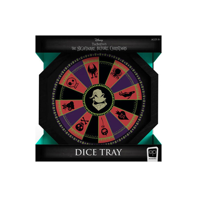 USAopoly Disney Tim Burton's The Nightmare Before Christmas Dice Tray - English Edition
