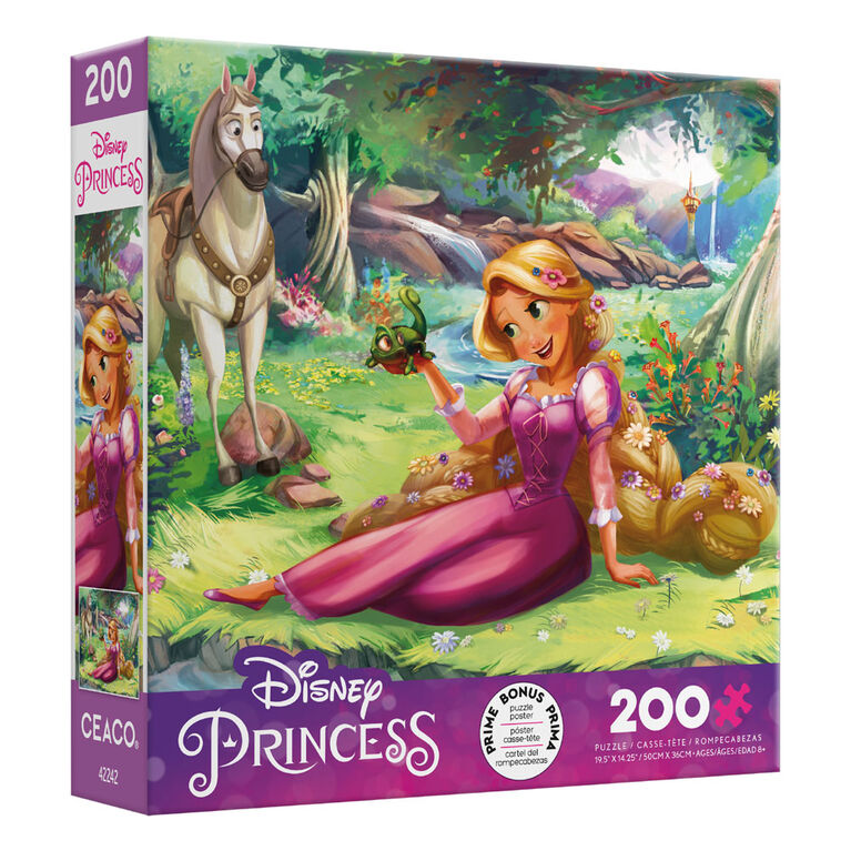200PC Disney Friends Puzzle-Rapunzel and Pascal