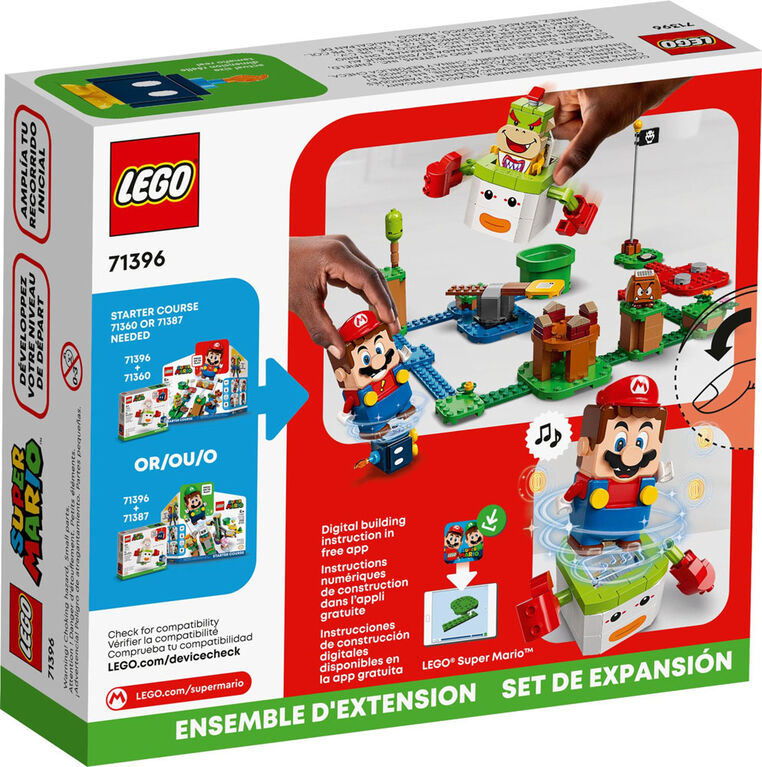 LEGO Super Mario Bowser Jr.'s Clown Car Expansion Set 71396 Building Kit (84 Pcs)