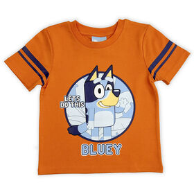 Bluey Short Sleeve Tee- Orange 