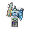 Power Rangers Dino Fury, figurine articulée du vilain Boomtower