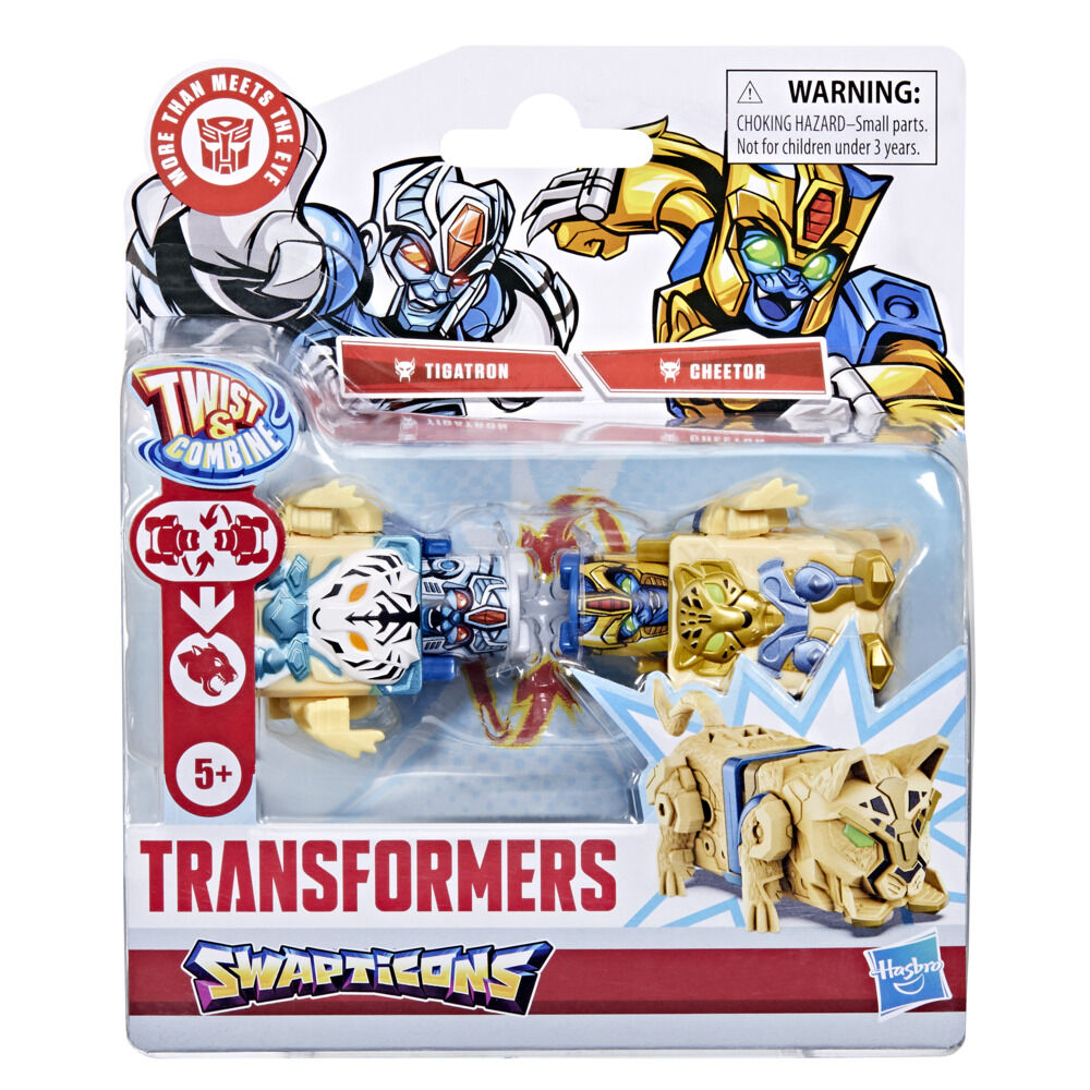 Transformers Swapticons Cheetor and Tigatron Action Figures