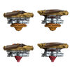 Beyblade Burst QuadDrive Destruction Ifritor I7 and Stone Nemesis N7 Spinning Top Dual Pack