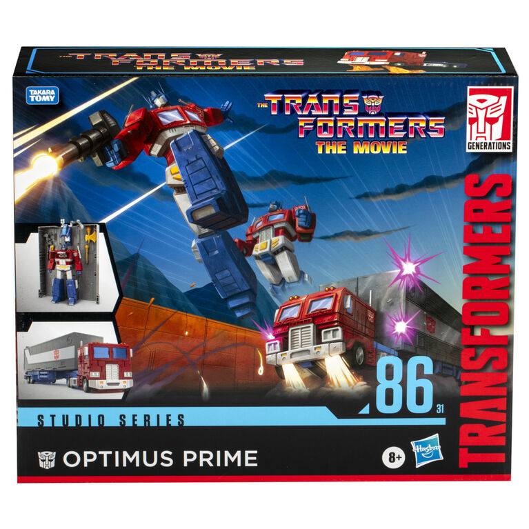 Transformers Studio Series Commander Class The Transformers: The Movie 86-31 Optimus Prime 7 Inch Action Figure