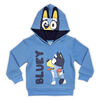 Bluey Long Sleeve Hoodie - Blue 5T
